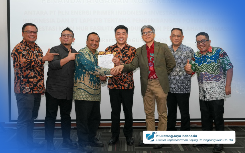 PLN EPI, Datong Jaya Indonesia, and LAPI ITB Committed to Push Forward Biomass Co-Firing for Indonesia Net Zero 2060.