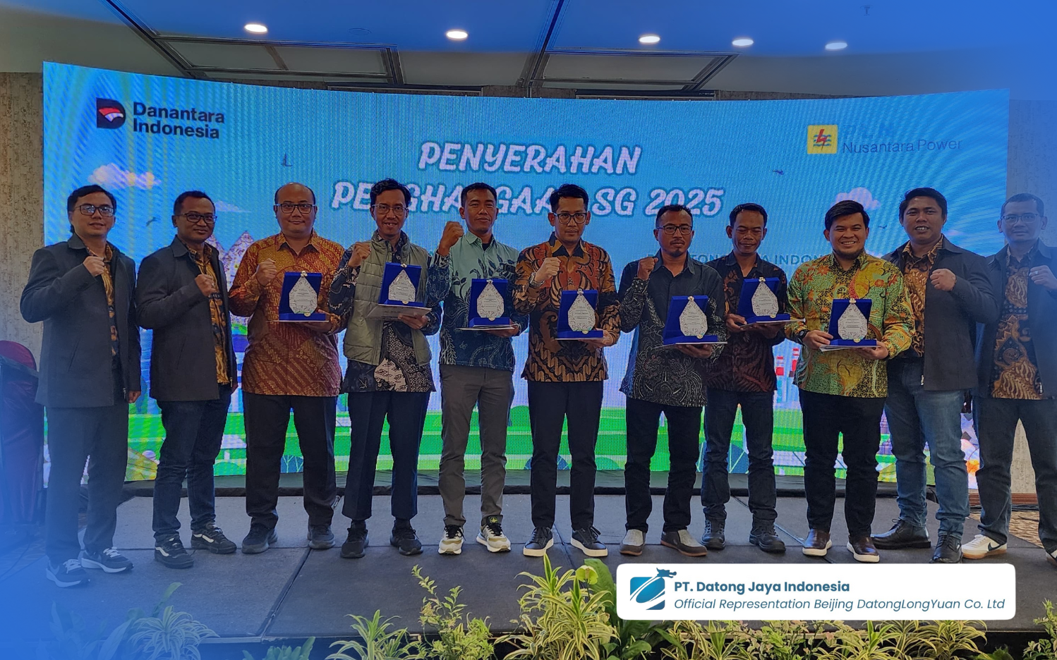 Datong Jaya Indonesia Achieves Technical Recognition at PLN Nusantara Power Supplier Gathering
